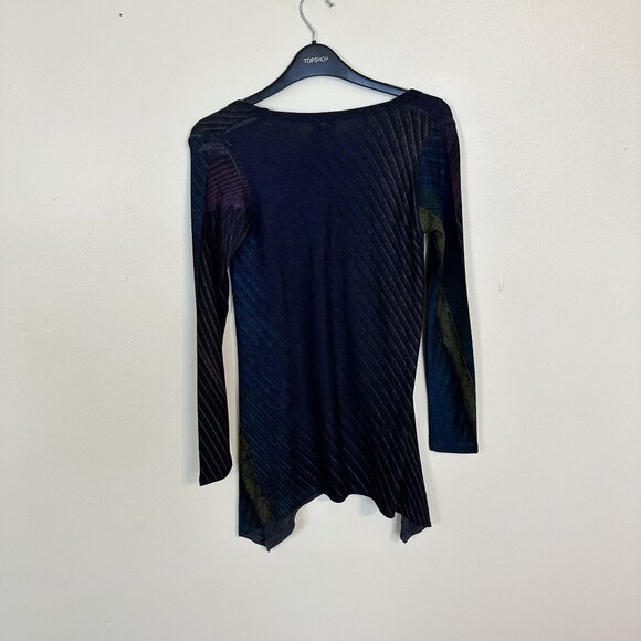 Go Couture Vintage Edition Asymmetrical Tunic Top XS Womens Shirt Witchy Goth - Picture 6 of 6